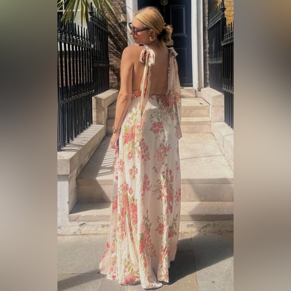 Reformation Andee Dress Maxi in Corsage Floral Size 4